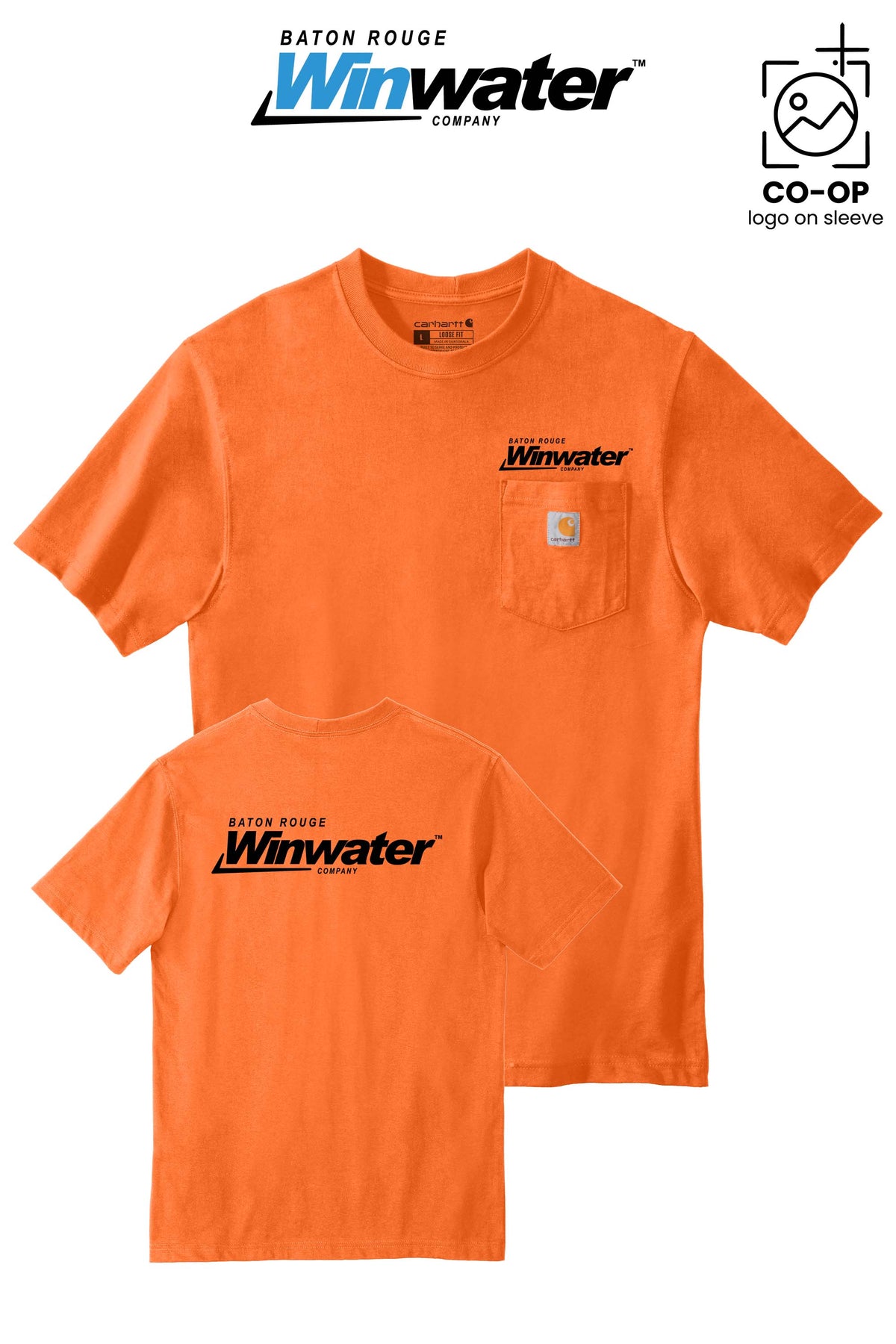 Carhartt® Workwear Pocket Short Sleeve T-Shirt - Baton Rouge Winwater