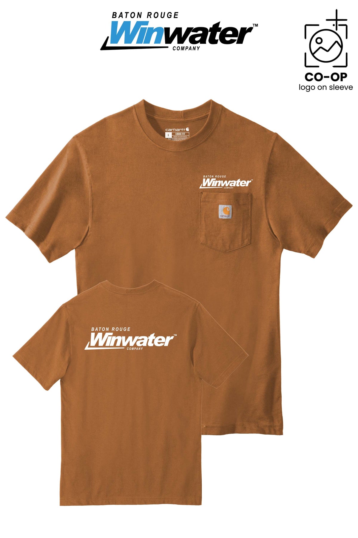 Carhartt® Workwear Pocket Short Sleeve T-Shirt - Baton Rouge Winwater