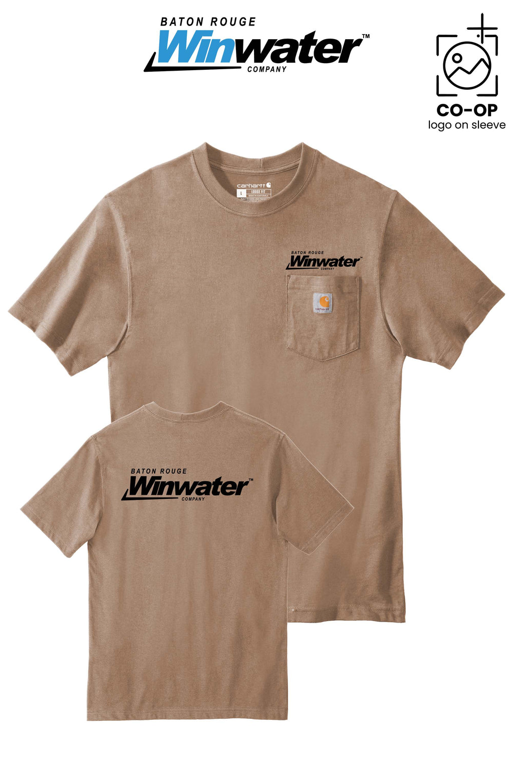Carhartt® Workwear Pocket Short Sleeve T-Shirt - Baton Rouge Winwater