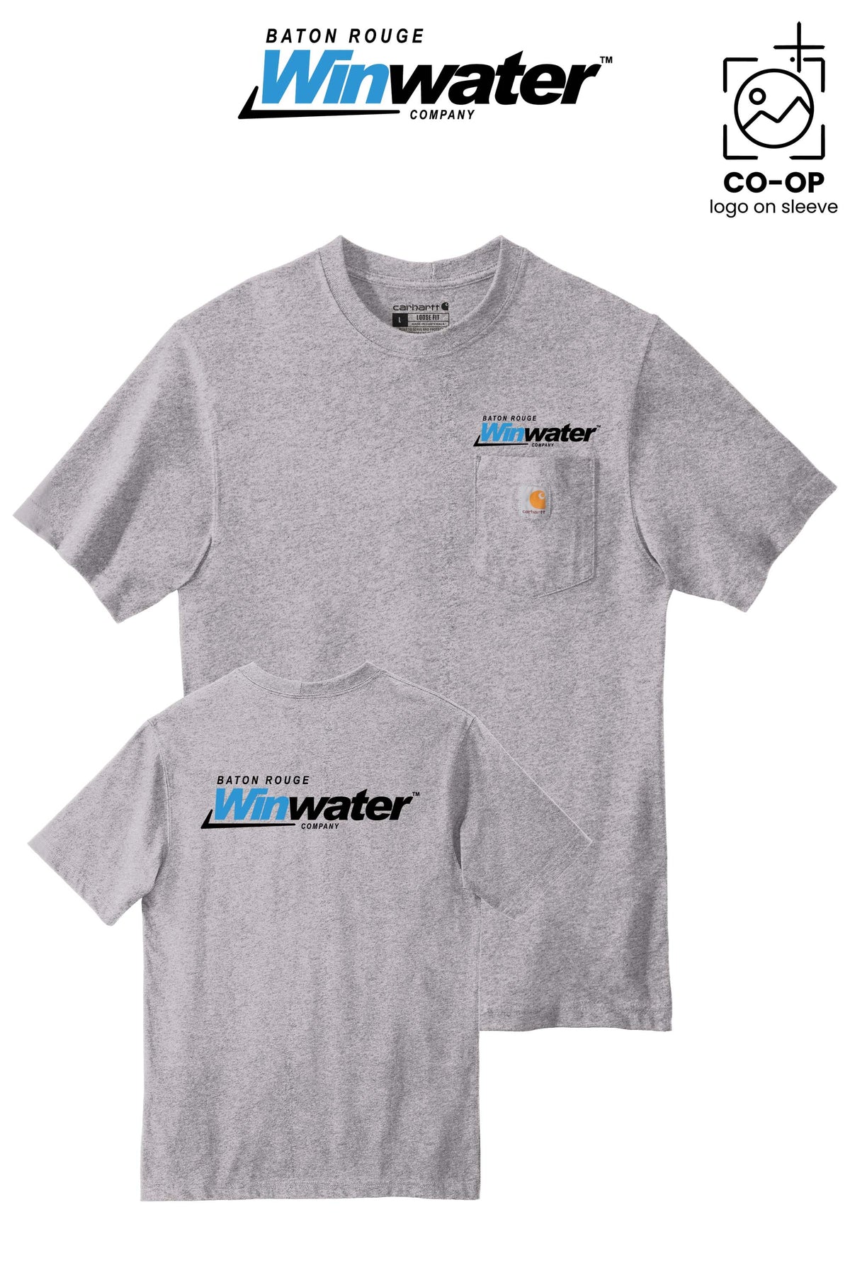 Carhartt® Workwear Pocket Short Sleeve T-Shirt - Baton Rouge Winwater