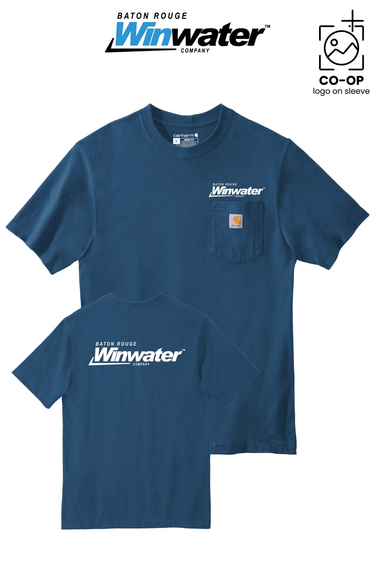 Carhartt® Workwear Pocket Short Sleeve T-Shirt - Baton Rouge Winwater