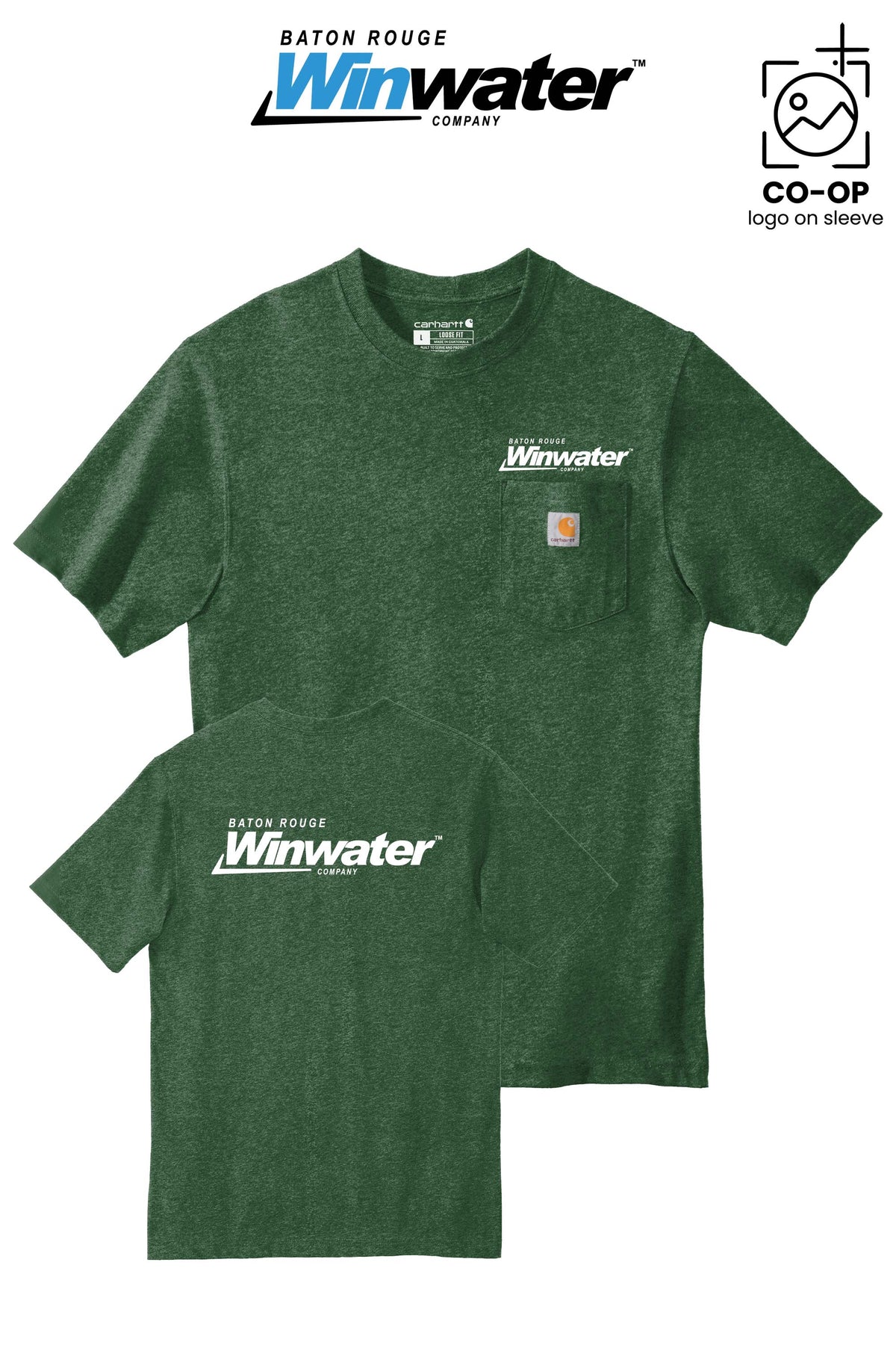 Carhartt® Workwear Pocket Short Sleeve T-Shirt - Baton Rouge Winwater