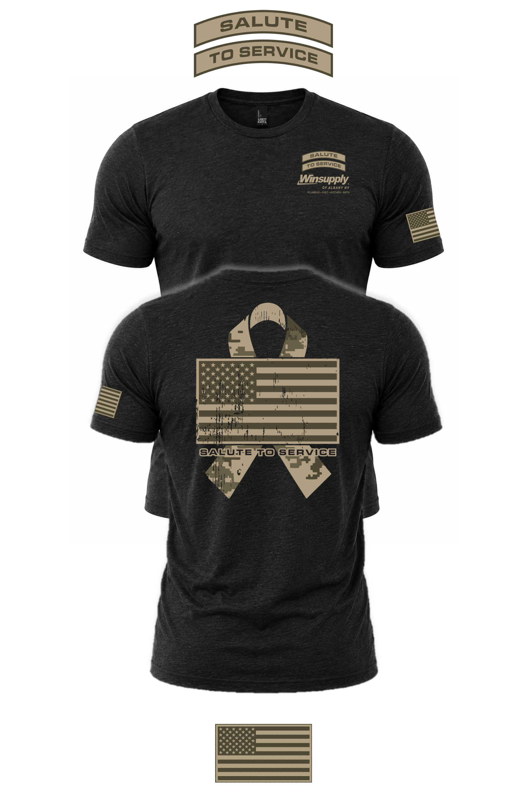 Salute to Service 2026 Perfect Blend Tee - Winsupply Albany NY