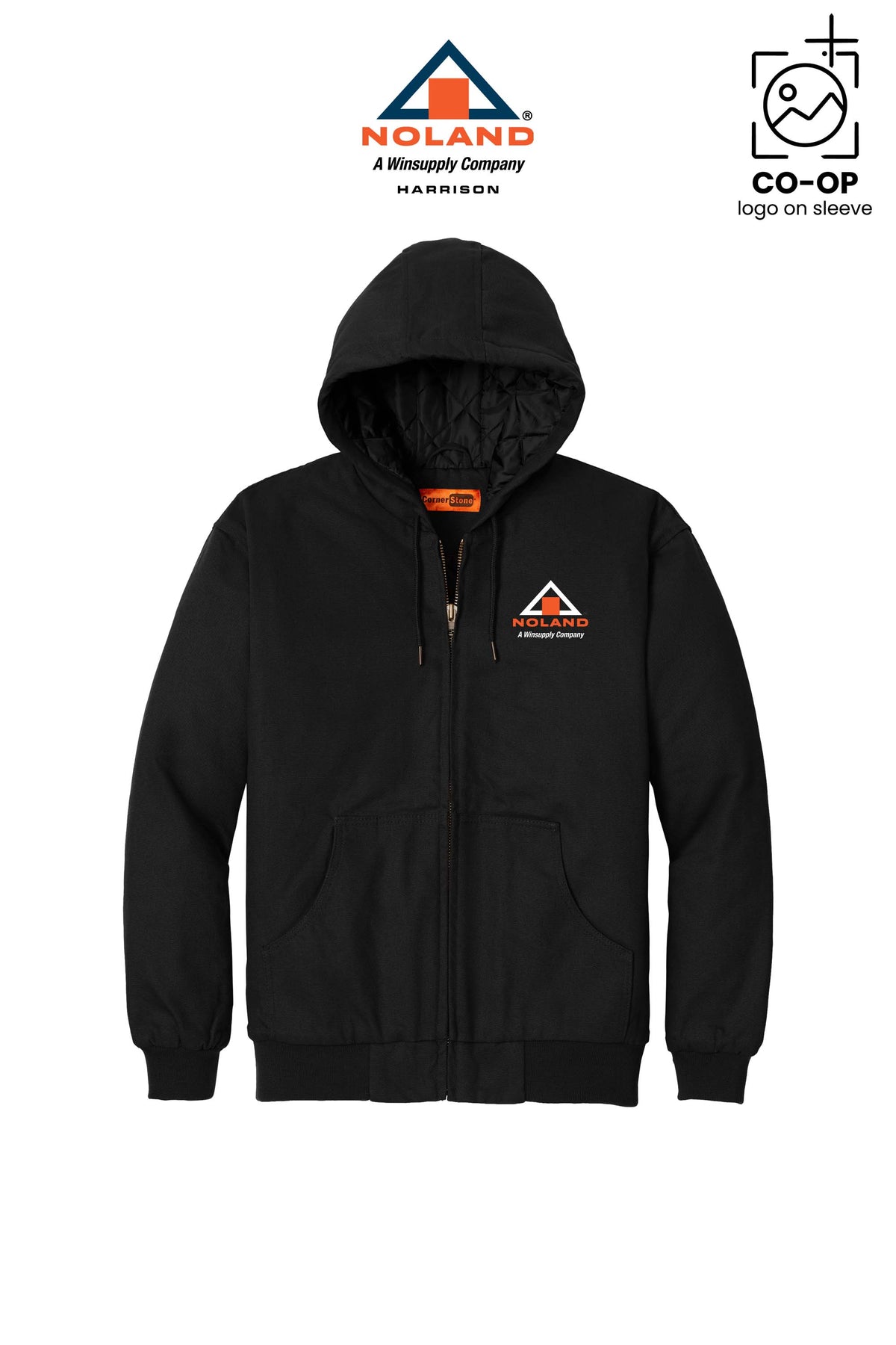 CornerStone® Duck Cloth Hooded Work Jacket - Harrison Noland