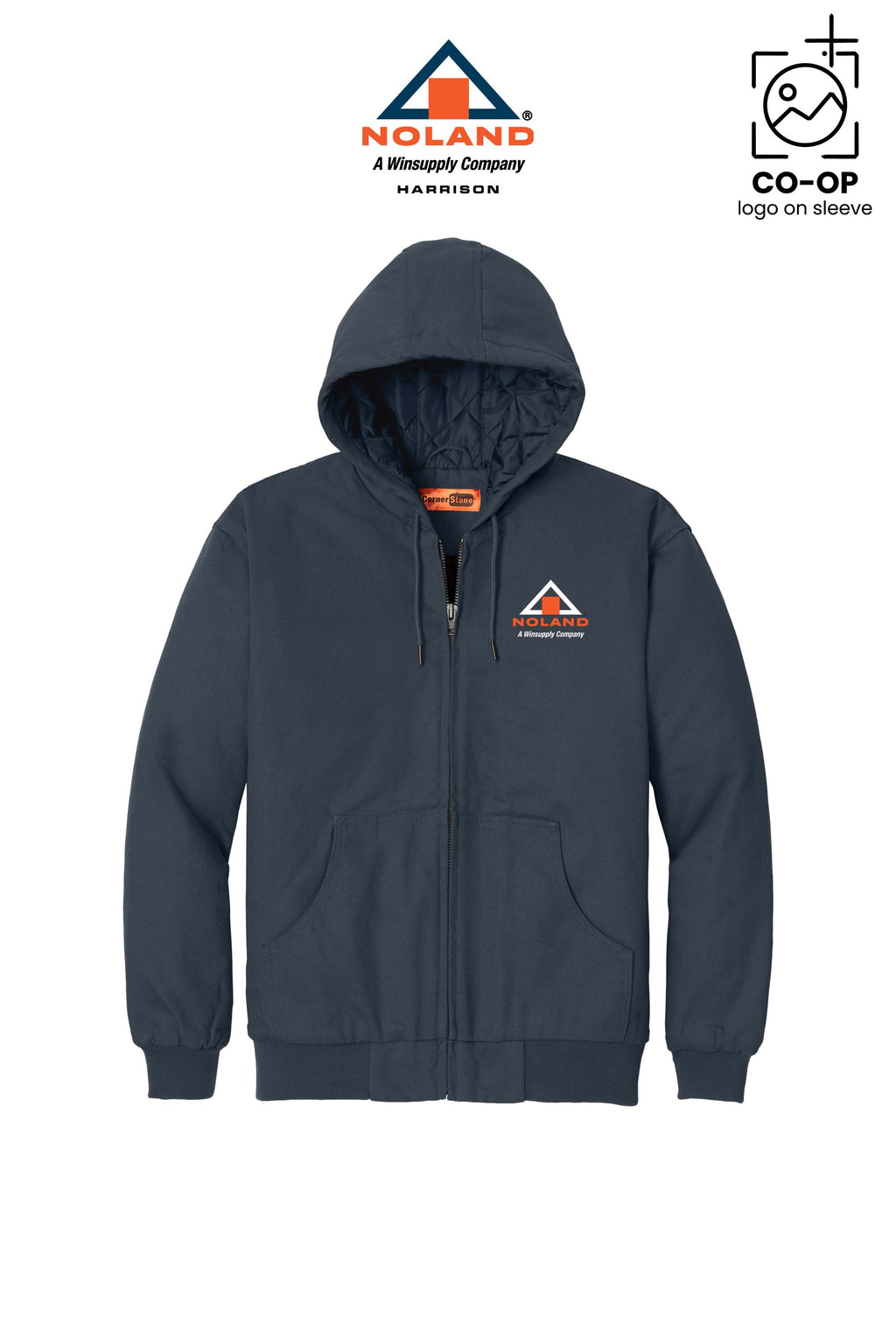 CornerStone® Duck Cloth Hooded Work Jacket - Harrison Noland