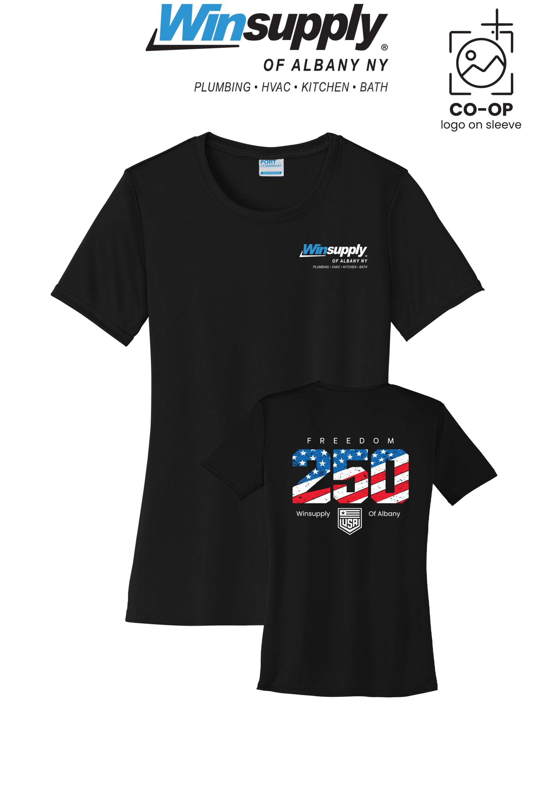 Port & Co™ Womens PerformanceUPF50 Tee - Winsupply of Albany NY