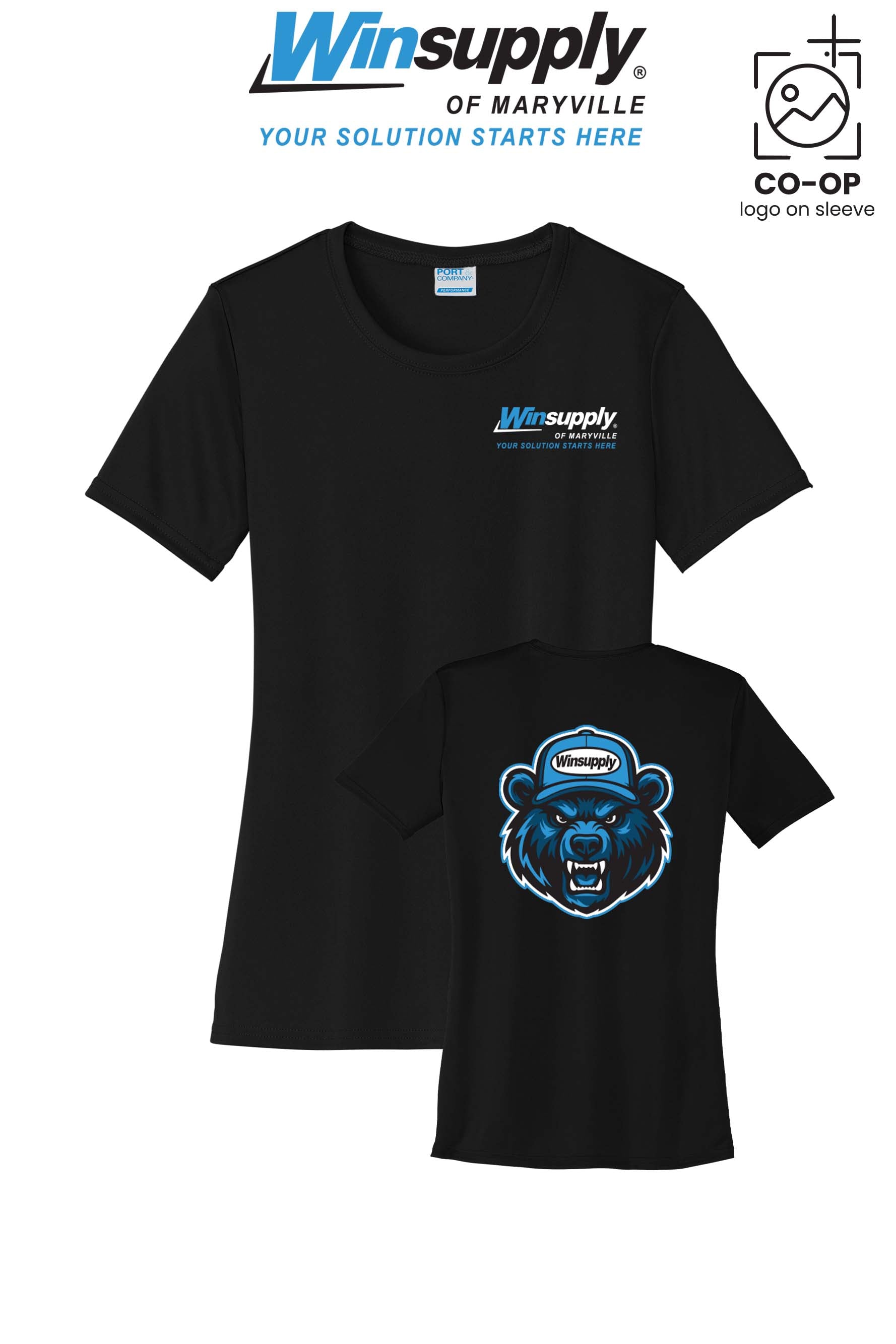 Port & Co™ Womens PerformanceUPF50 Tee - Winsupply of Maryville