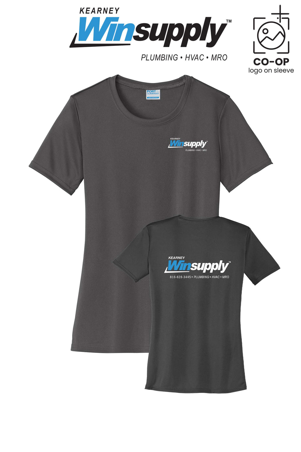 Port & Co™ Womens PerformanceUPF50 Tee - Kearney Winsupply