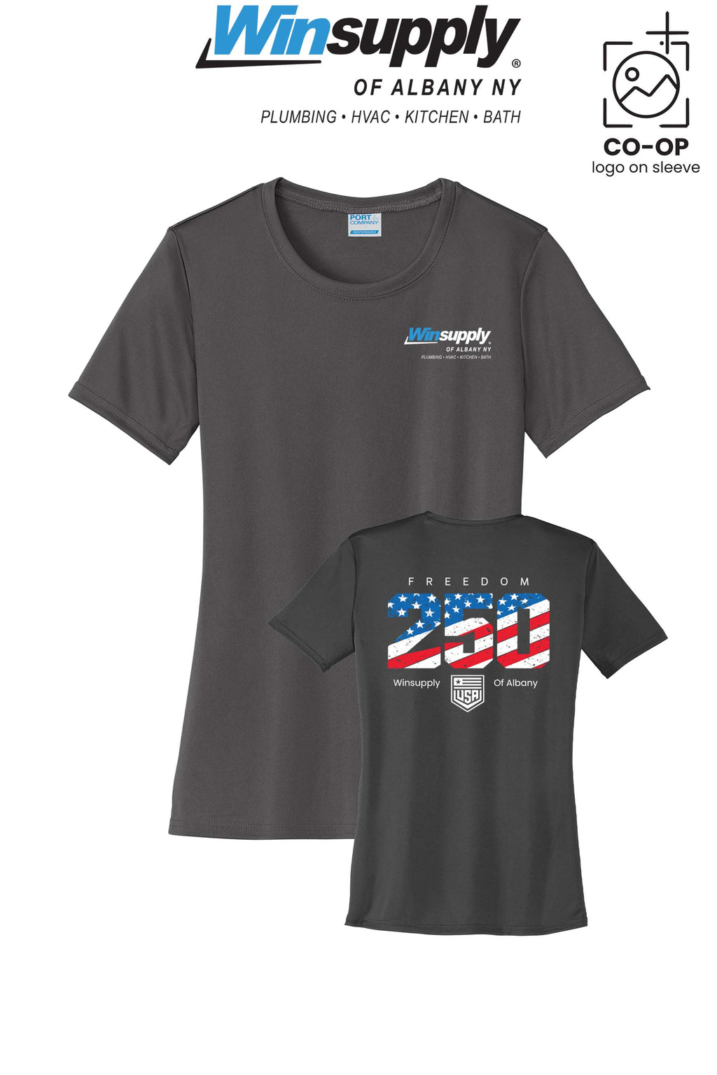 Port & Co™ Womens PerformanceUPF50 Tee - Winsupply of Albany NY