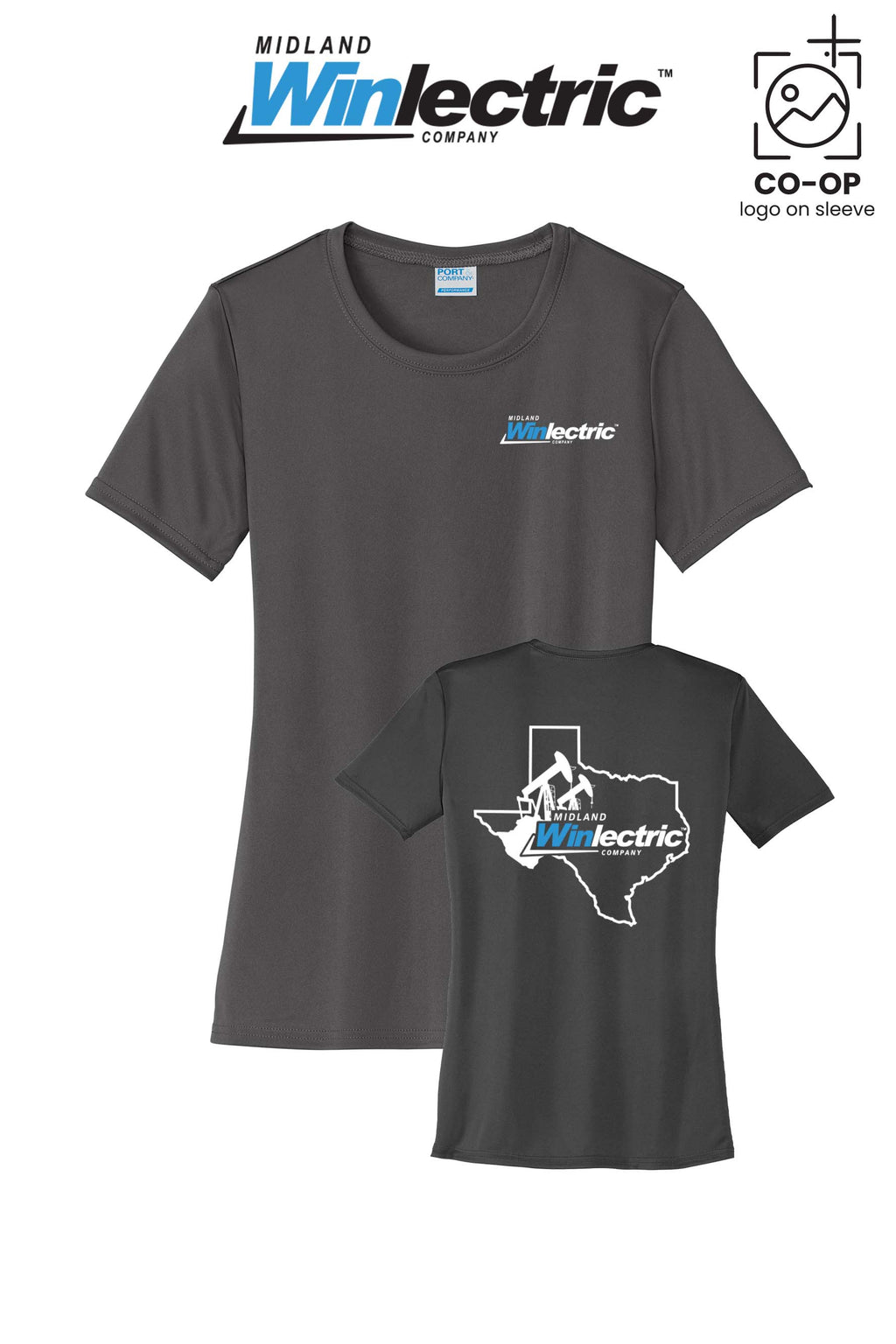 Port & Co™ Womens PerformanceUPF50 Tee - Winlectric of Midland