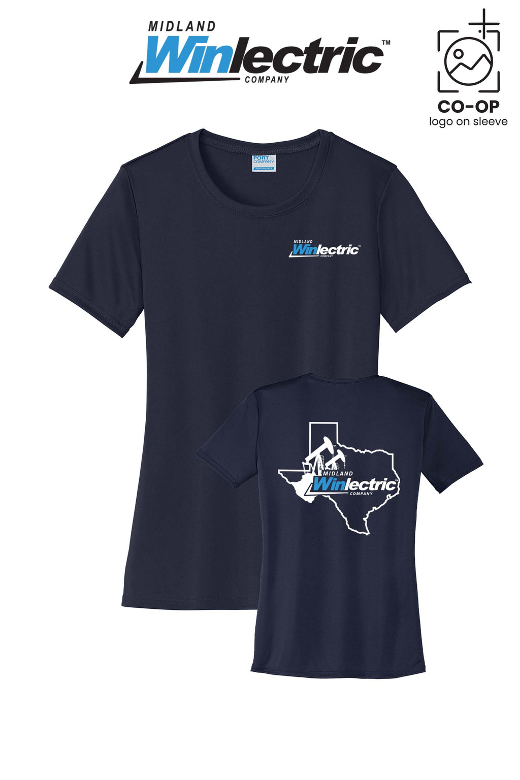 Port & Co™ Womens PerformanceUPF50 Tee - Winlectric of Midland