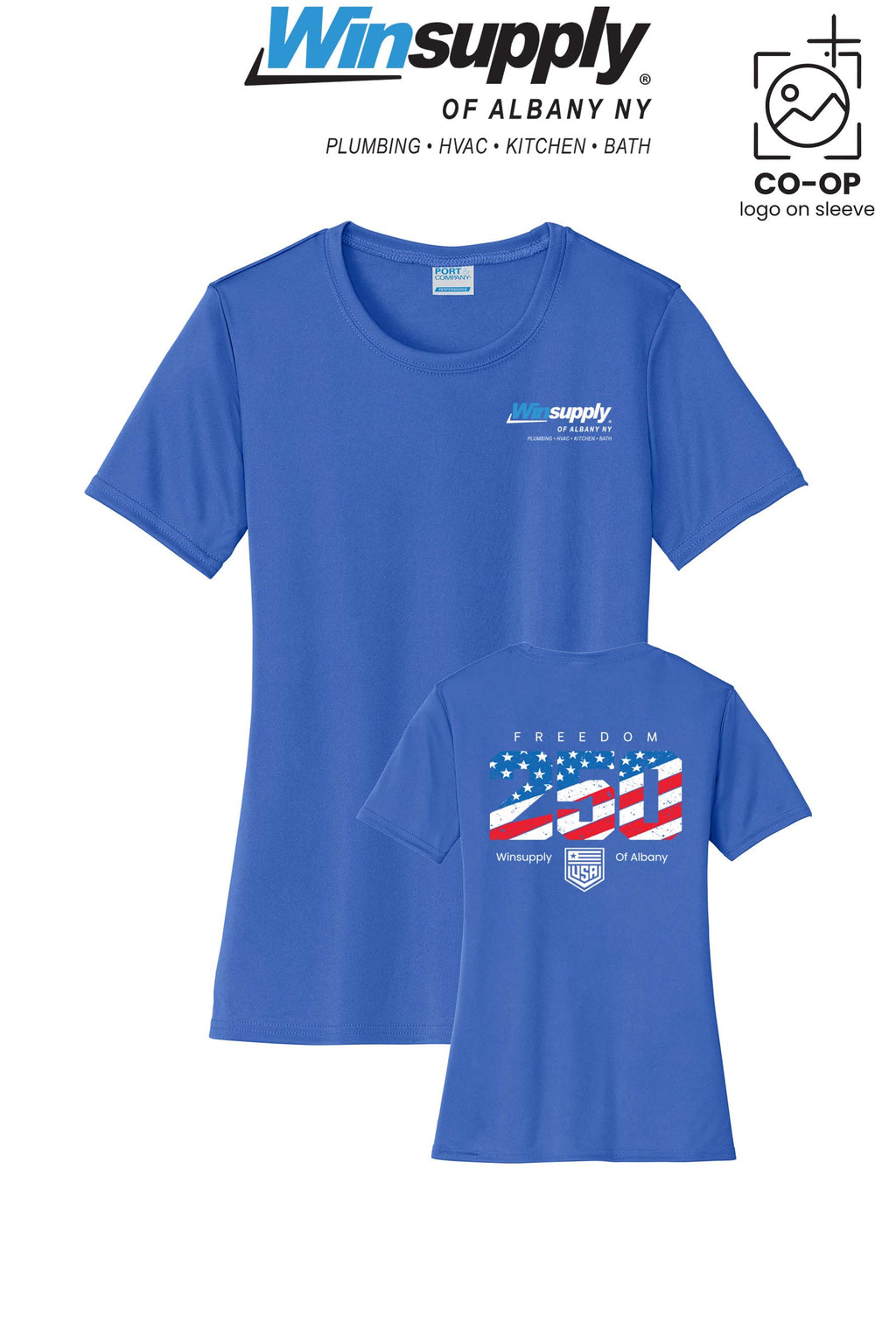 Port & Co™ Womens PerformanceUPF50 Tee - Winsupply of Albany NY