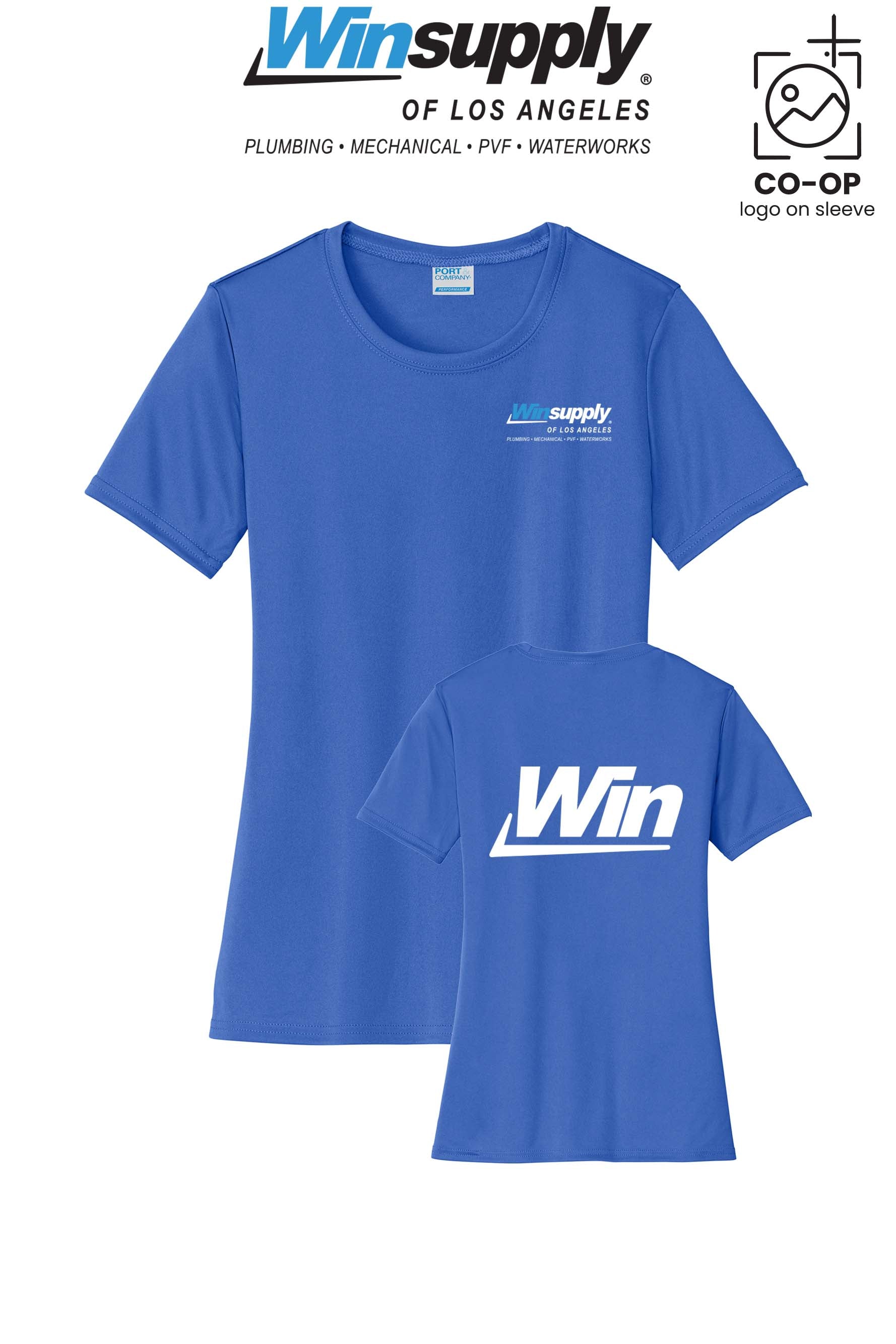 Port & Co™ Womens PerformanceUPF50 Tee - Winsupply of Los Angeles