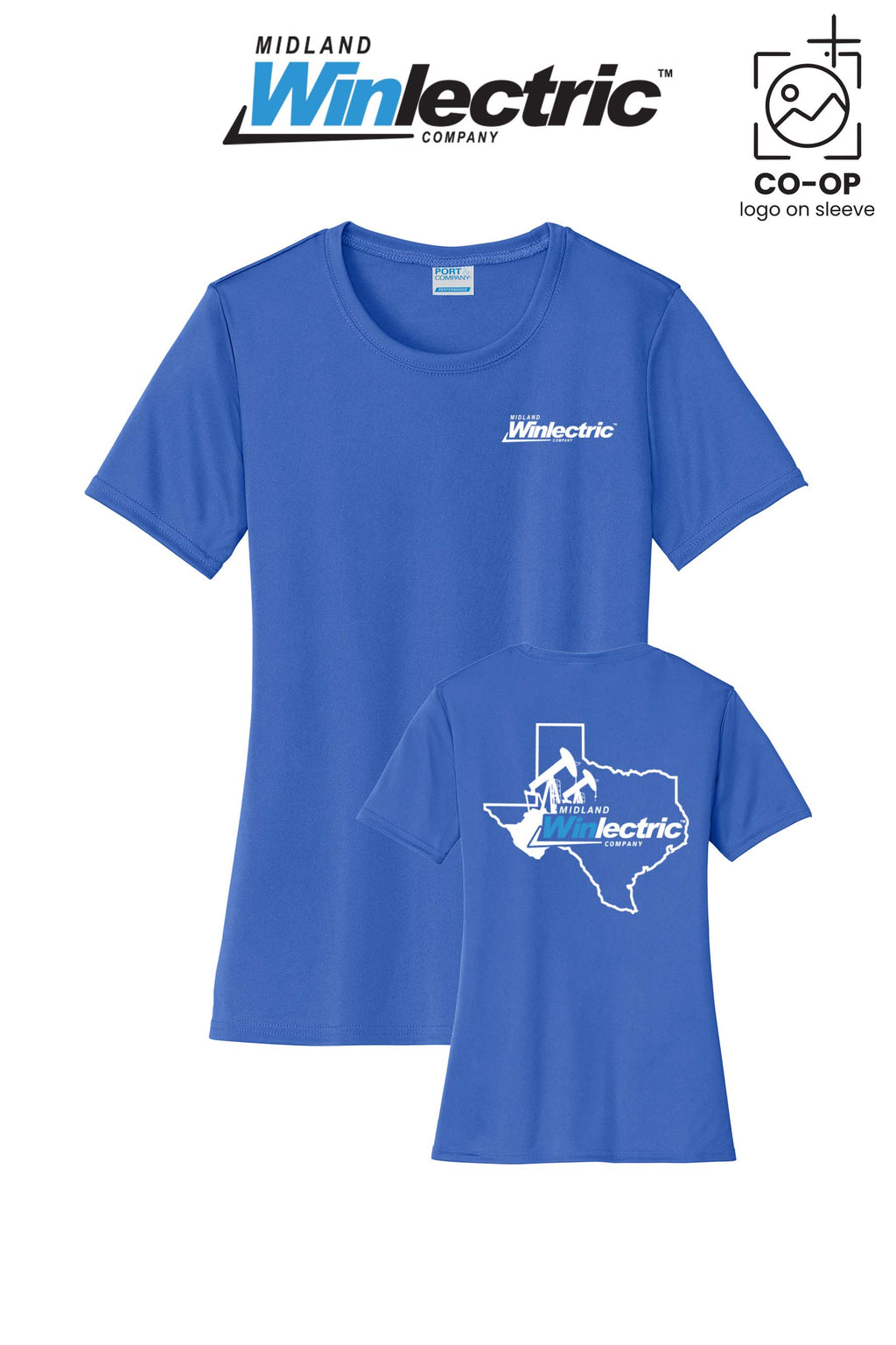 Port & Co™ Womens PerformanceUPF50 Tee - Winlectric of Midland