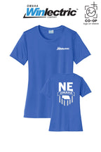 Port & Co™ Womens PerformanceUPF50 Tee - Omaha Winlectric