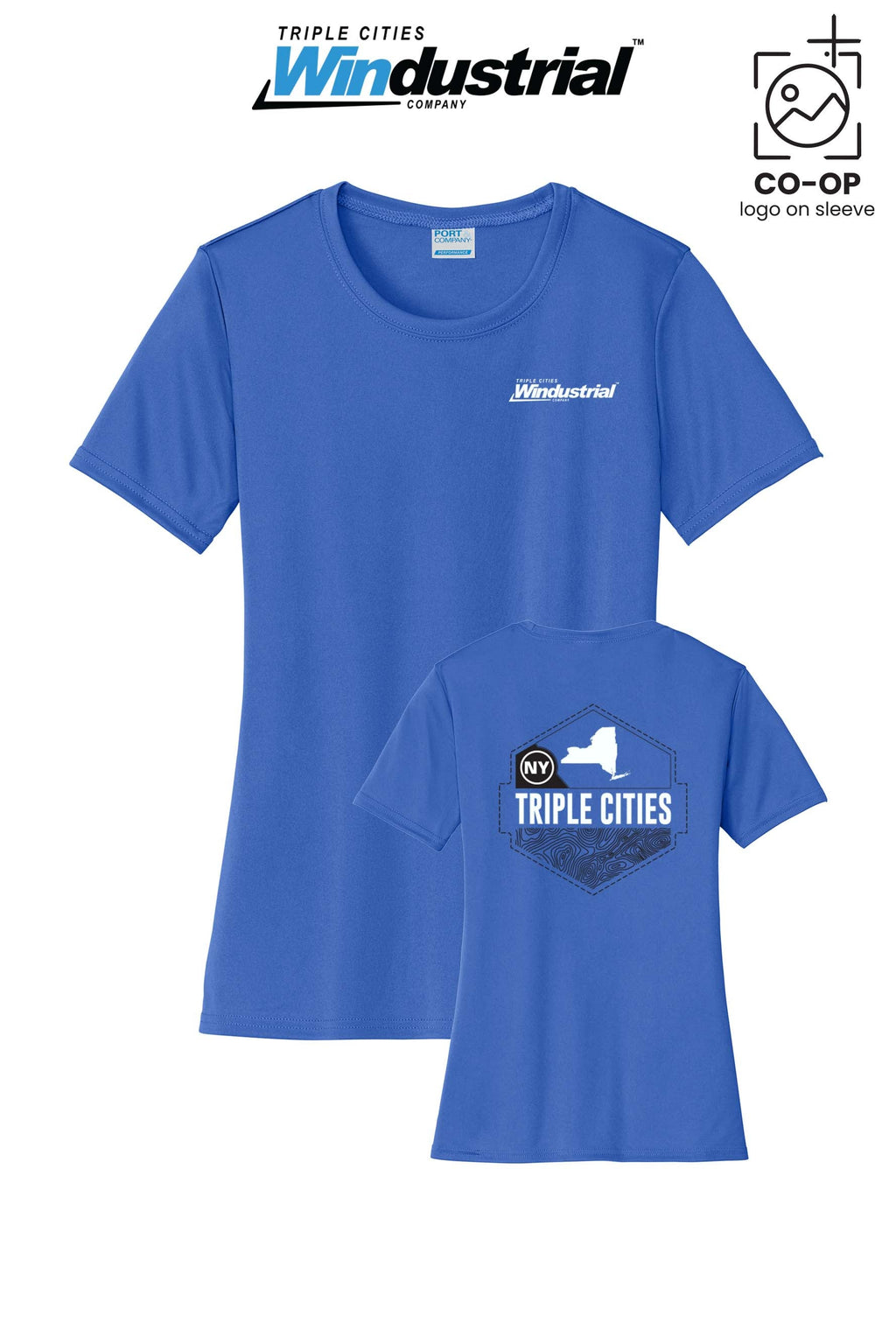 Port & Co™ Womens PerformanceUPF50 Tee - Windustrial Triple Cities