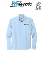 Mercer+Mettle® Long Sleeve Stretch Woven Shirt - Jacksonville Winlectric