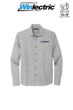 Mercer+Mettle® Long Sleeve Stretch Woven Shirt - Jacksonville Winlectric