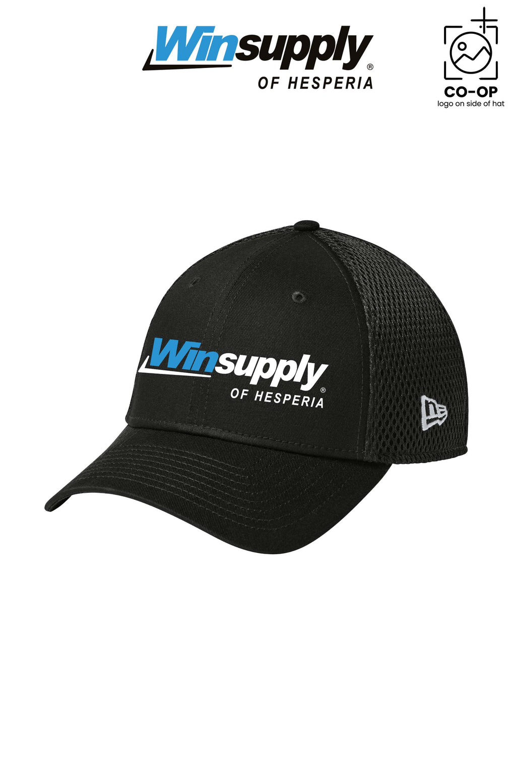 New Era® Stretch Mesh Cap - Winsupply of Hesperia