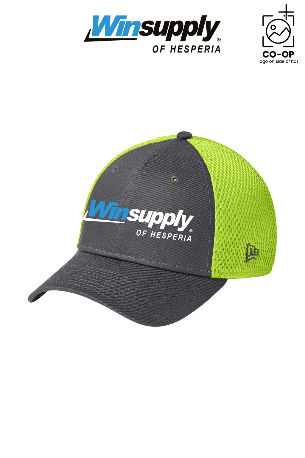 New Era® Stretch Mesh Cap - Winsupply of Hesperia