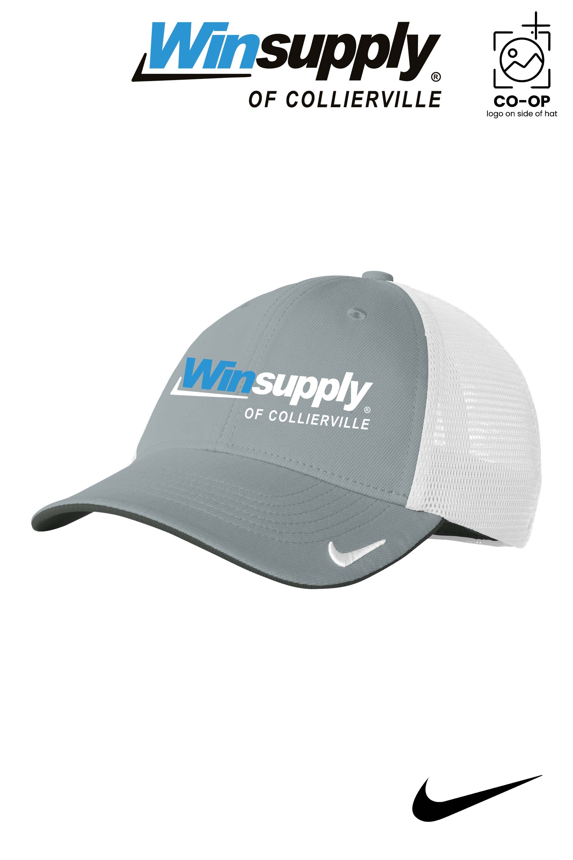 Nike Stretch-to-Fit Mesh Back Cap - Winsupply of Collierville