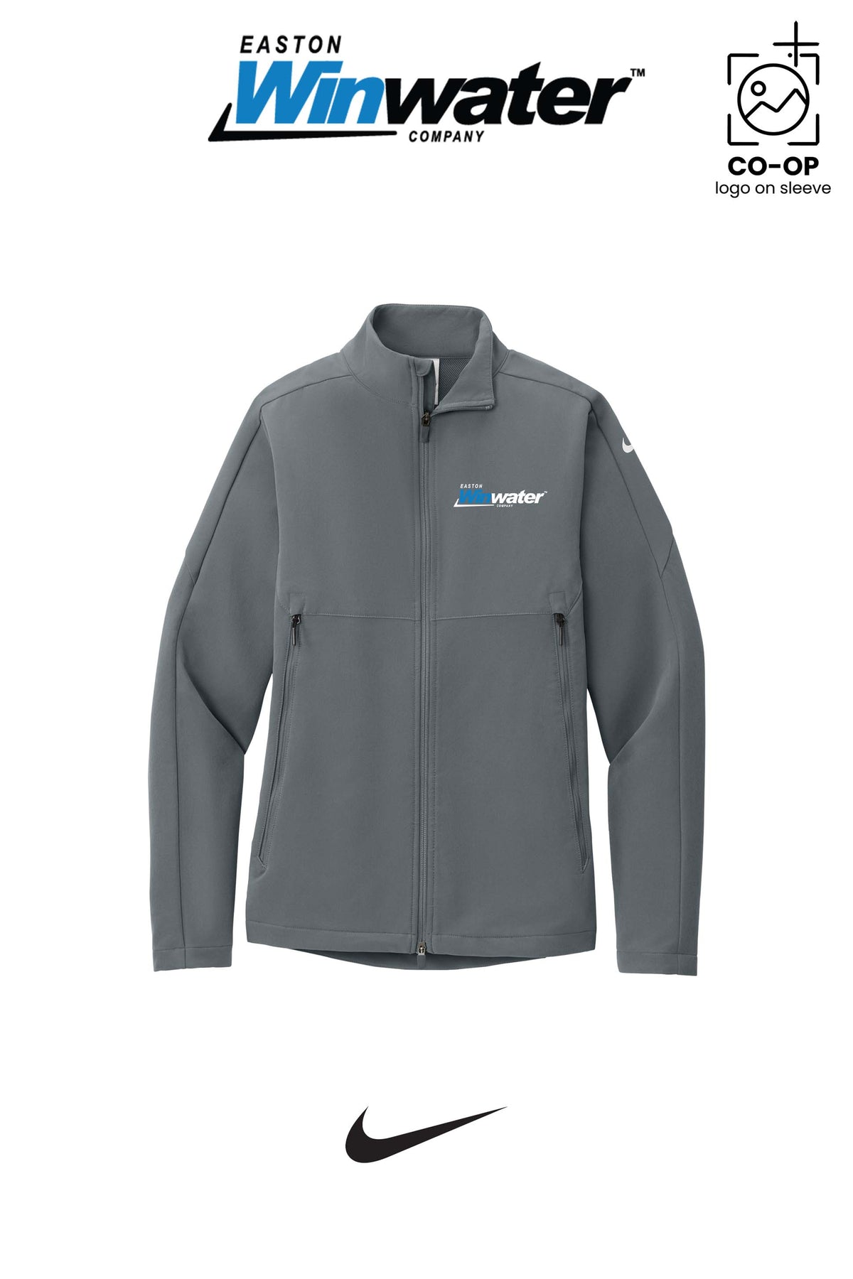 Nike Full-Zip Soft Shell Jacket - Easton Winwater