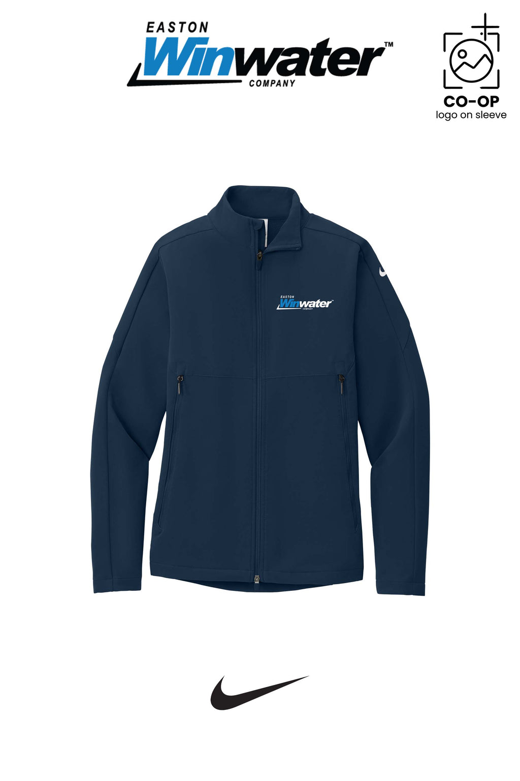 Nike Full-Zip Soft Shell Jacket - Easton Winwater