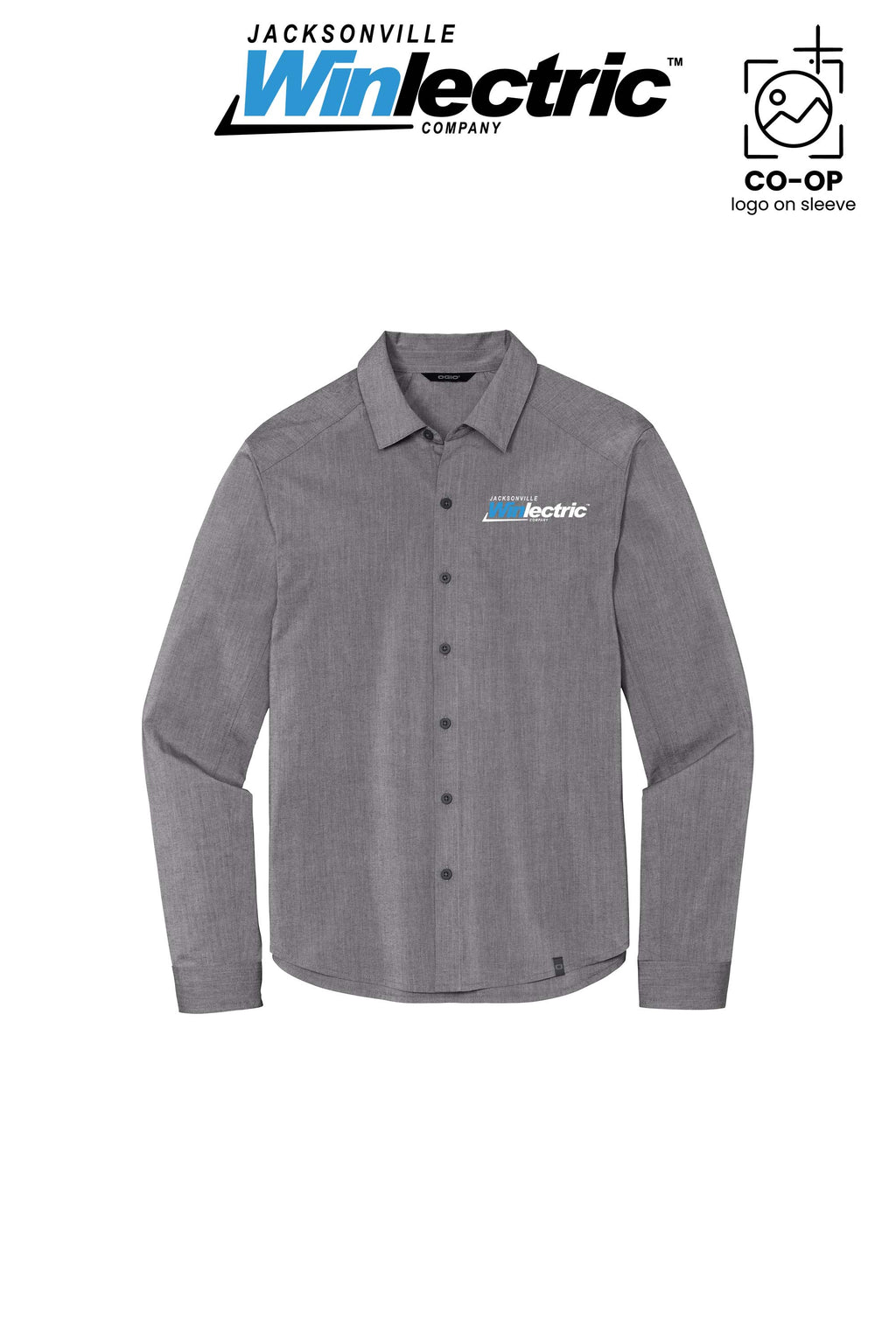 OGIO® Commuter Woven Shirt - Jacksonville Winlectric