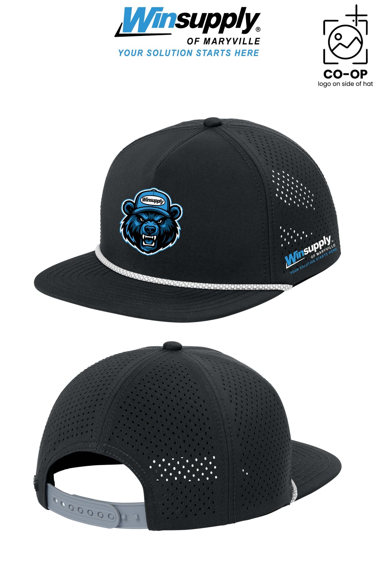 OGIO® 5-Panel Rope Performance Cap - Winsupply of Maryville