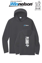 Port & Co™ Performance Pullover Hooded UPF50 Tee - Collin County Winnelson