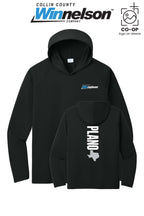 Port & Co™ Performance Pullover Hooded UPF50 Tee - Collin County Winnelson
