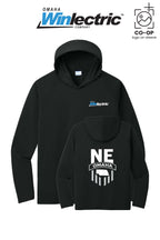 Port & Co™ Performance Pullover Hooded UPF50 Tee - Omaha Winlectric