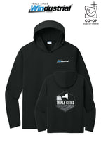 Port & Co™ Performance Pullover Hooded UPF50 Tee - Windustrial Triple Cities