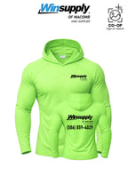 Port & Co™ Performance Pullover Hooded UPF50 Tee - Winsupply of Flint