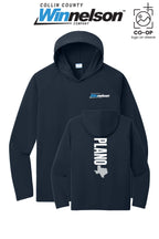 Port & Co™ Performance Pullover Hooded UPF50 Tee - Collin County Winnelson