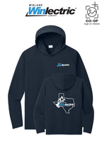 Port & Co™ Performance Pullover Hooded UPF50 Tee - Winlectric of Midland