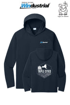 Port & Co™ Performance Pullover Hooded UPF50 Tee - Windustrial Triple Cities