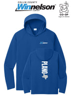 Port & Co™ Performance Pullover Hooded UPF50 Tee - Collin County Winnelson