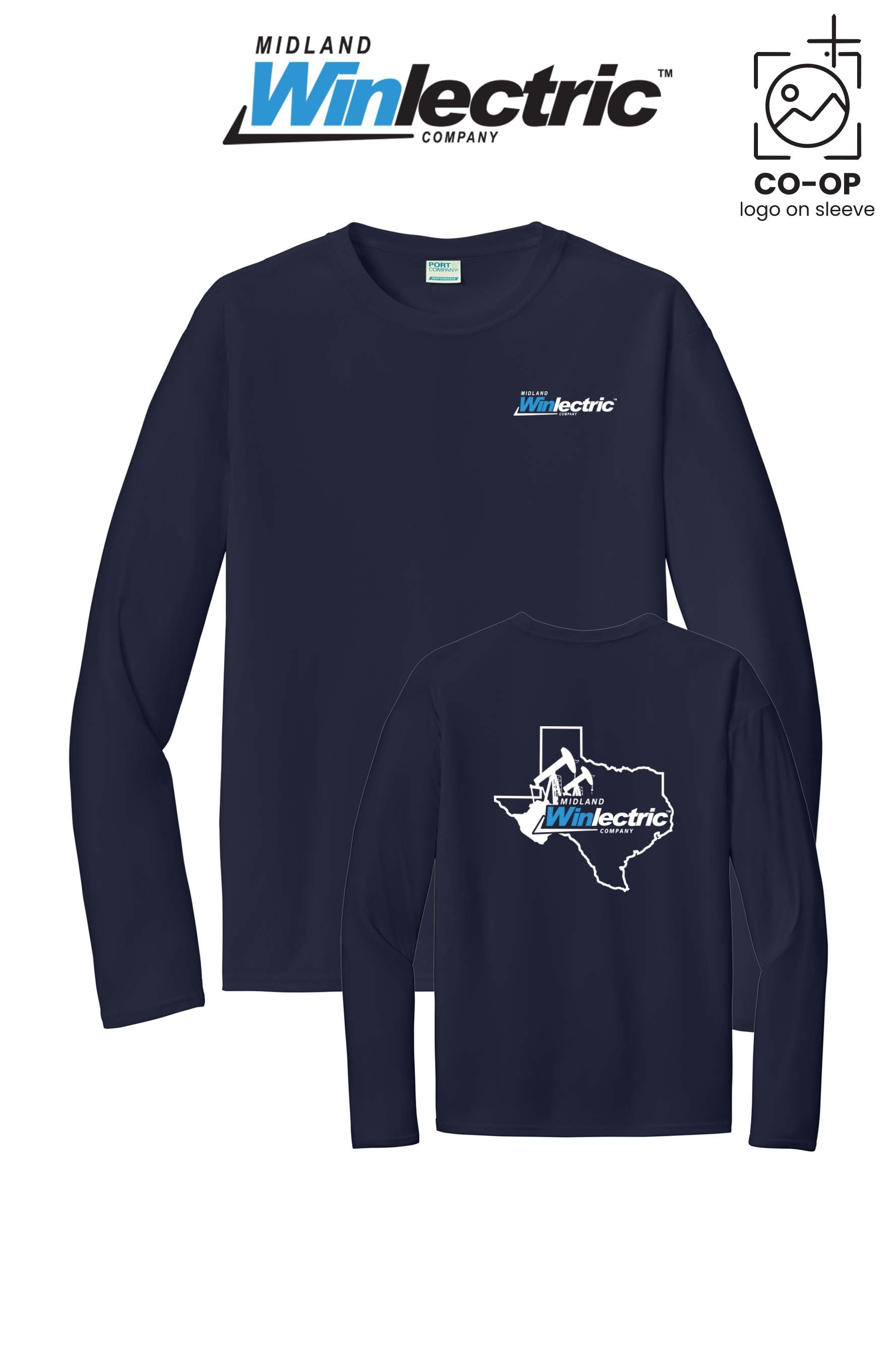 Port & Co™ Performance UPF 50 Long Sleeve - Winlectric of Midland