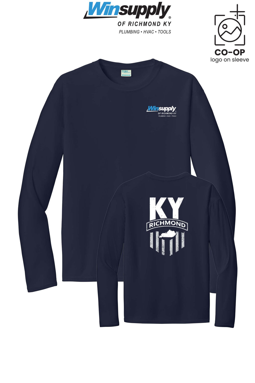 Port & Co™ Performance UPF 50 Long Sleeve - Winsupply of Richmond KY