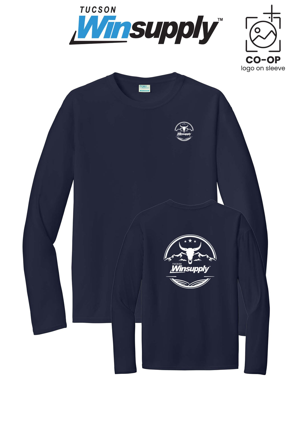 Port & Co™ Performance UPF 50 Long Sleeve - Winsupply Tucson AZ