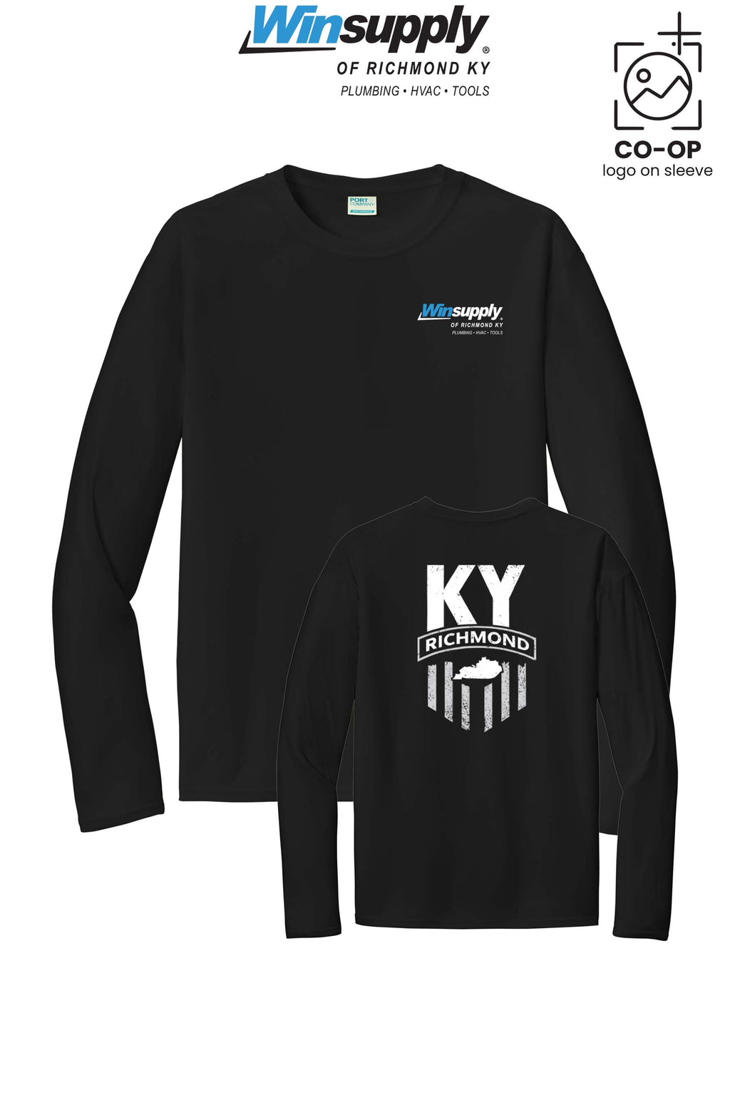 Port & Co™ Performance UPF 50 Long Sleeve - Winsupply of Richmond KY