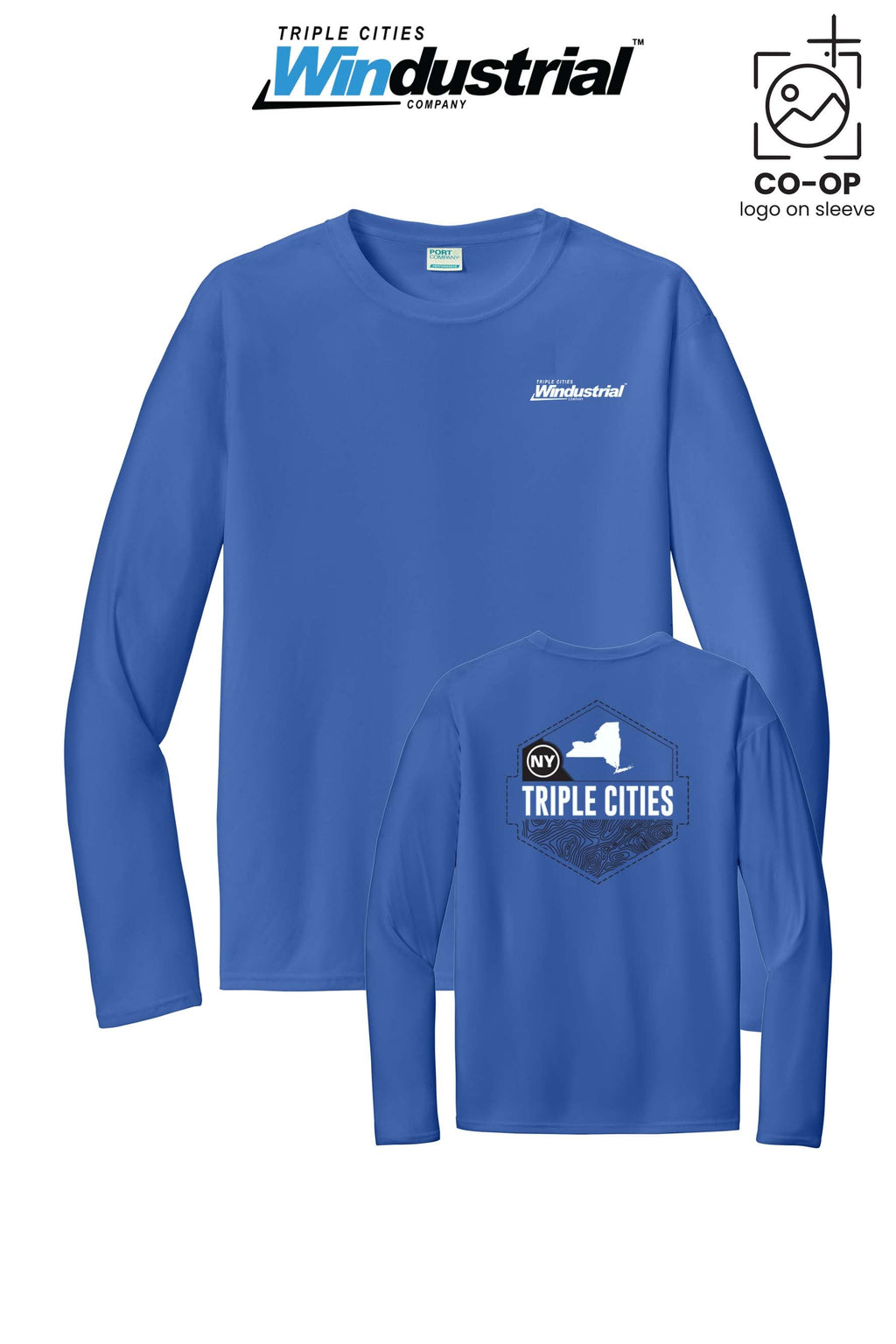 Port & Co™ Performance UPF 50 Long Sleeve - Windustrial Triple Cities