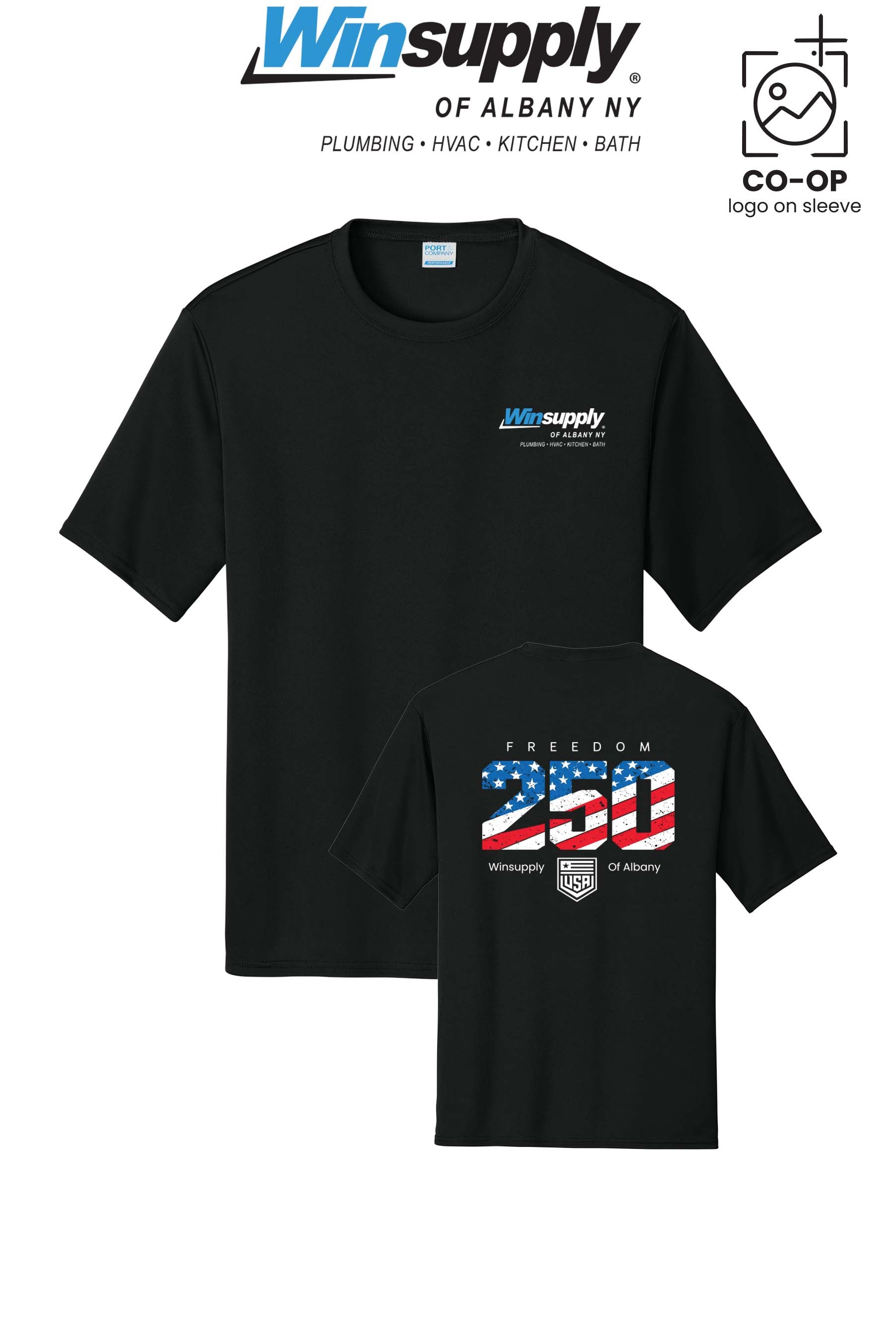 Port & Co™ Performance UPF 50 Tee - Winsupply of Albany NY