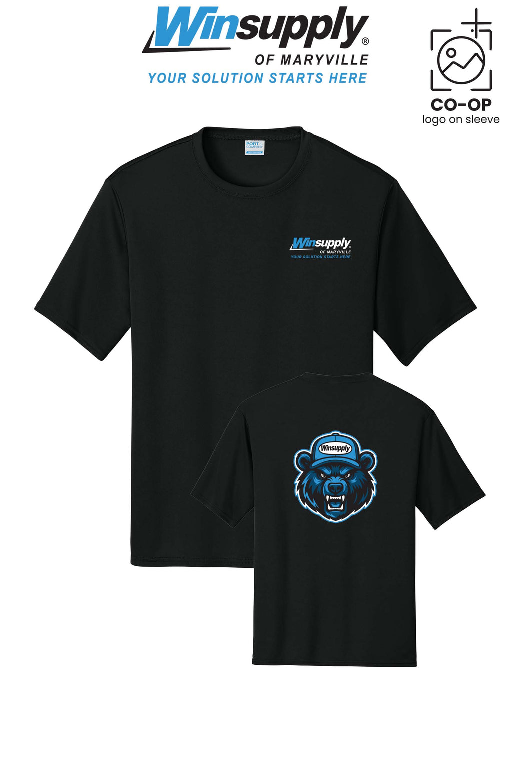 Port & Co™ Performance UPF 50 Tee - Winsupply of Maryville