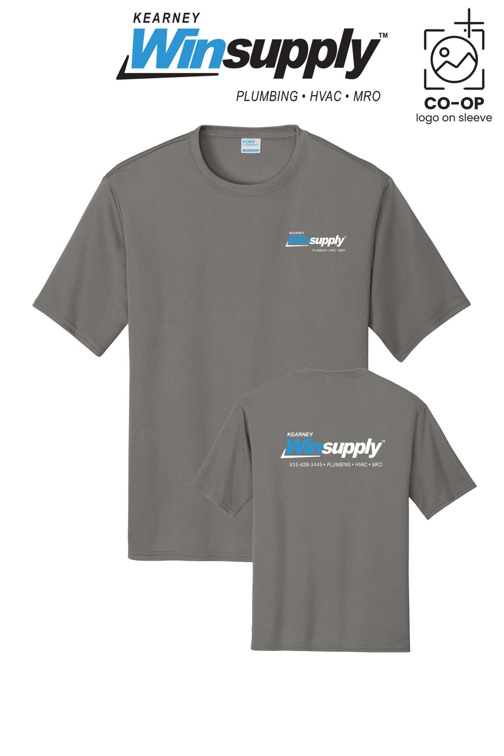 Port & Co™ Performance UPF 50 Tee - Kearney Winsupply