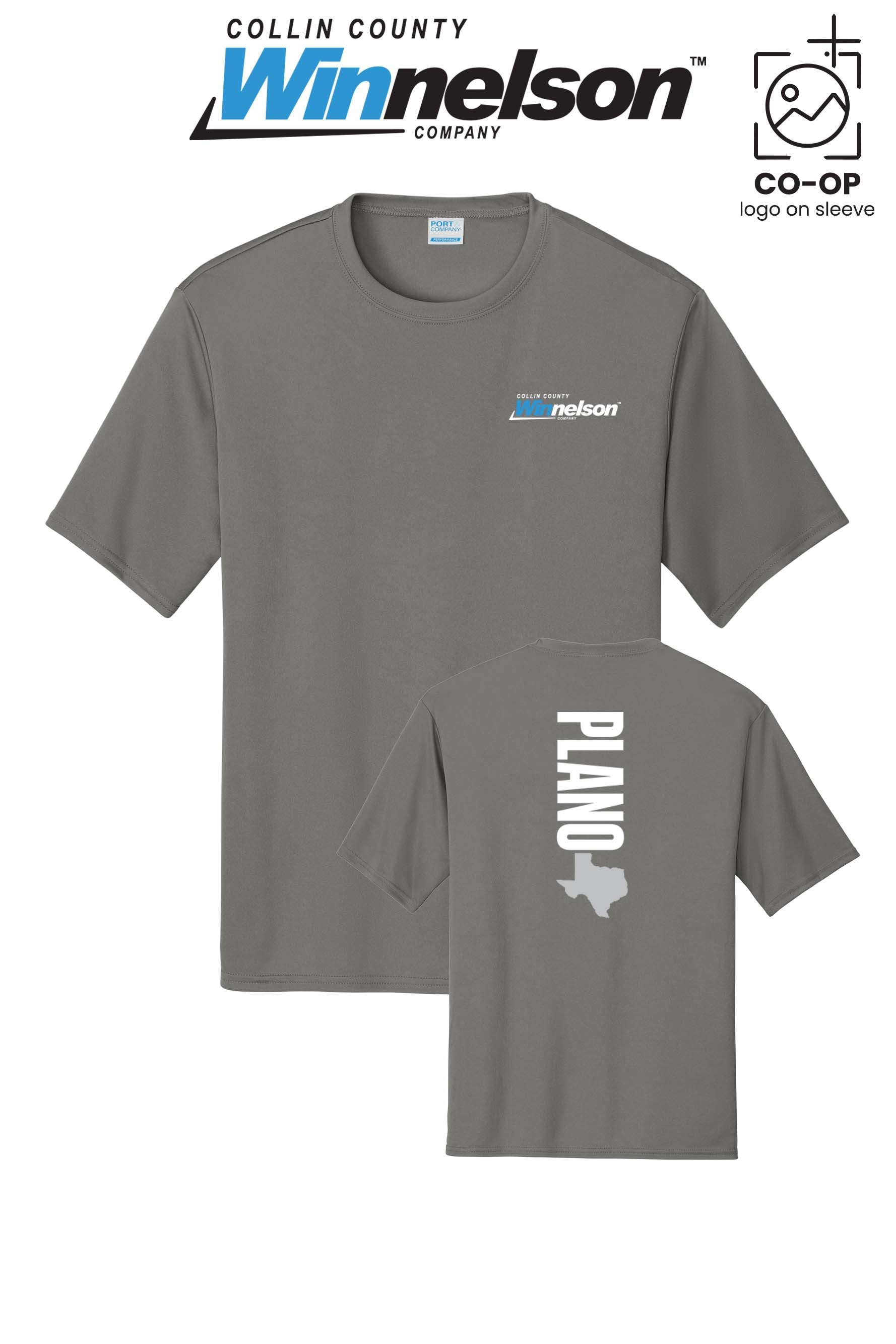 Port & Co™ Performance UPF 50 Tee - Collin County Winnelson