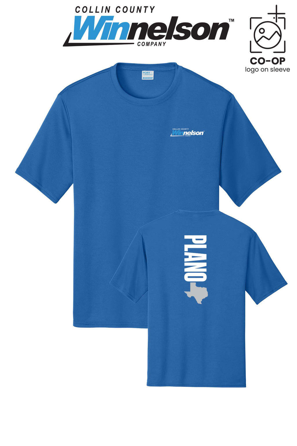 Port & Co™ Performance UPF 50 Tee - Collin County Winnelson