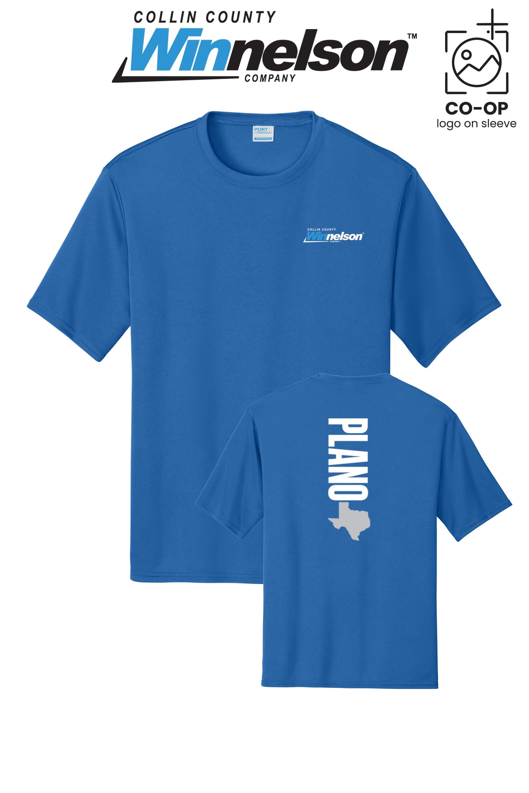 Port & Co™ Performance UPF 50 Tee - Collin County Winnelson