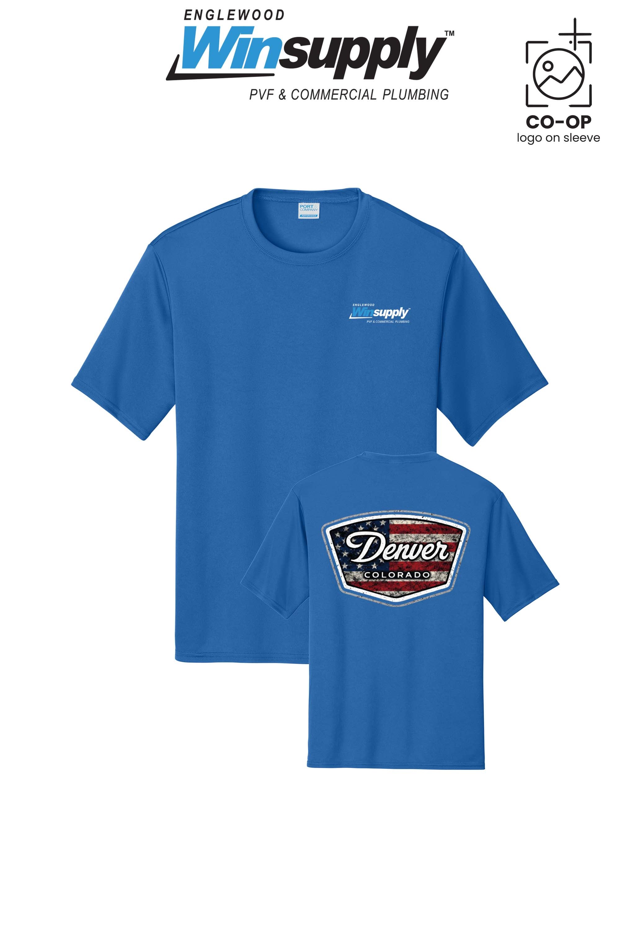 Port & Co™ Performance UPF 50 Tee - Englewood Winsupply